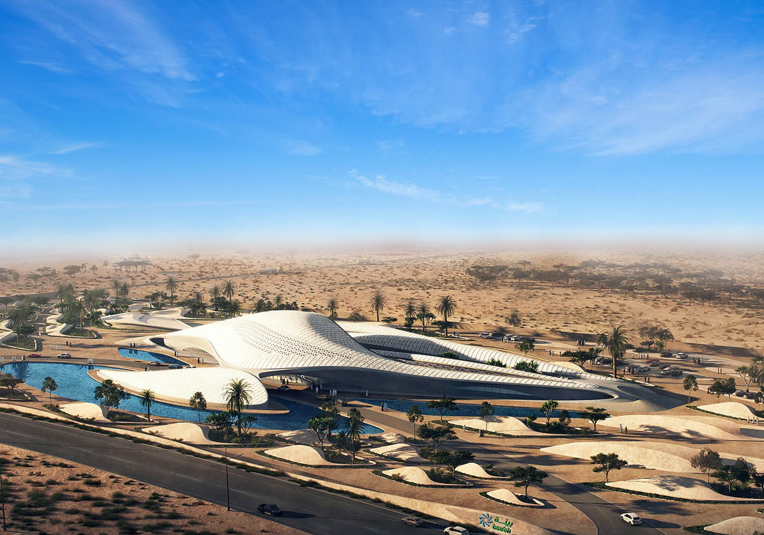 Site — daytime aerial